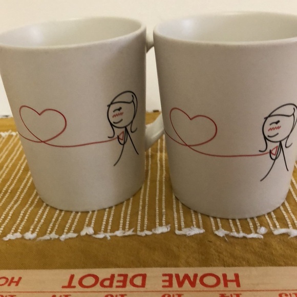 Set up to human touch coffee mugs man and woman love mugs - Picture 6 of 7